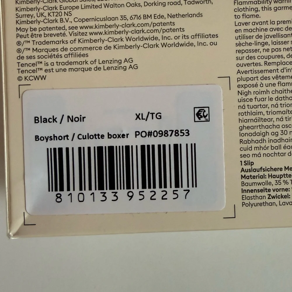 NWT Thinx Leakproof Period Underwear Boyshorts